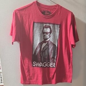 Swagger Red Graphic Tee for Kids